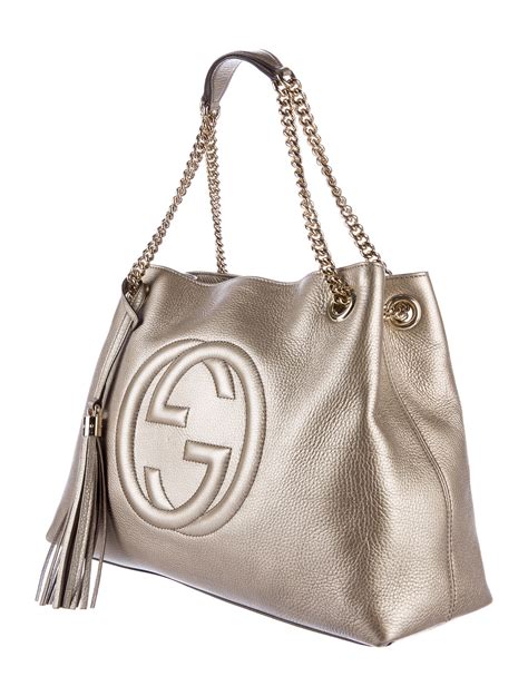 gucci chain soho bag|gucci soho chain shoulder bag.